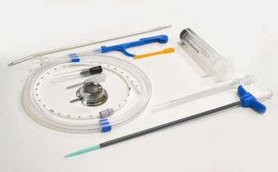 Система для венозно-артериального доступа c портом эллипсовидным PORT TI (титановым) с катетером 8 F и набором для установки купить оптом в Сочи