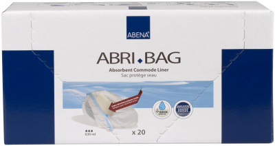 Abri-Bag Гигиенические впитывающие пакеты для туалета 51,5x39 см купить оптом в Сочи
