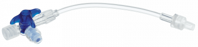 Кран 3-ходовой Дискофикс С с Сэйффлоу 360° белый линия 10 см купить оптом в Сочи