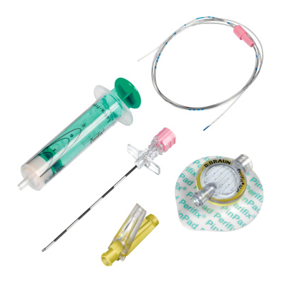 Набор для эпидуральной анестезии Перификс 420 18G/20G, фильтр, ПинПэд, шприцы, иглы  купить оптом в Сочи