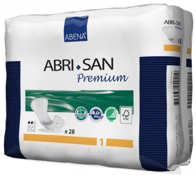Урологические прокладки Abri-San Premium 1, 200 мл купить оптом в Сочи
